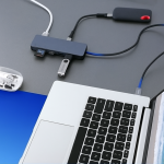 Station d’accueil USB‑C PD 9‑en‑1 Manhattan – HDMI 4K