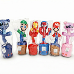 Lot Peluche Cactus Dansant et Cible de fléchettes avec velcro