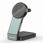 Pack Travel CP123 + Chargeur EU63 – Station de Charge Sans Fil 3‑en‑1 + Chargeur Mural USB