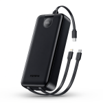 Power Bank Foneng PX107 – Batterie Externe 20 000 mAh avec Câbles Intégrés