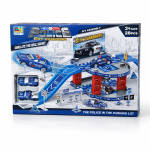 Parking policier avec 2 voitures – Set de jeu