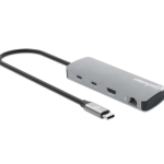 Station d’accueil USB‑C PD 9‑en‑1 Manhattan – HDMI 4K